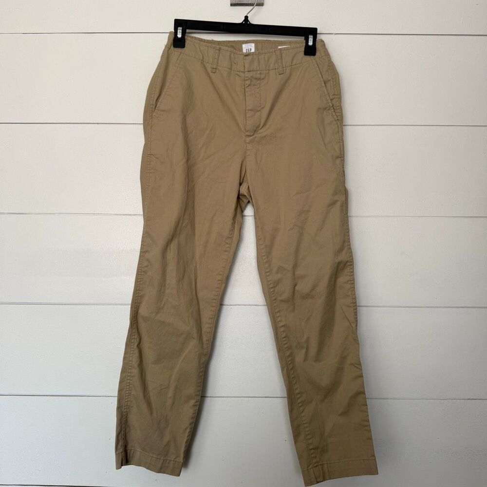 Gap Women’s 6 Khaki Downtown Pants Chino Office Core Career